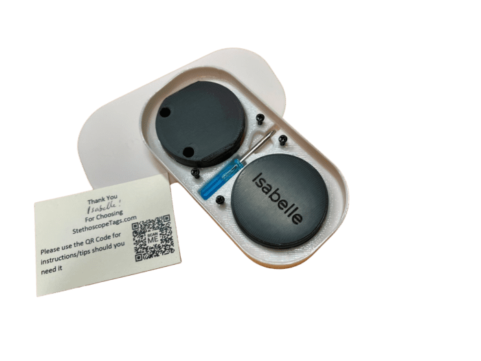 Set up of Stethoscope Tag - Stethoscope tags